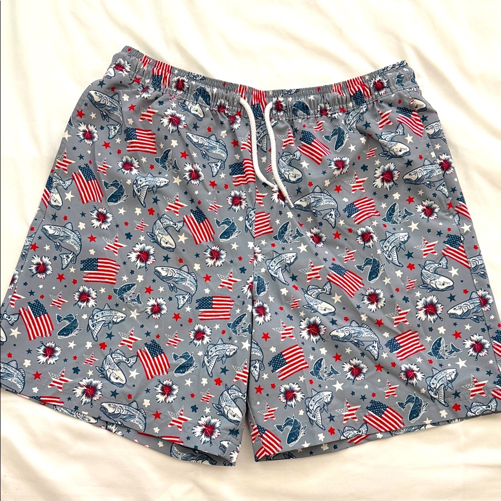 Magellan Stars and Stripes Swim Shorts